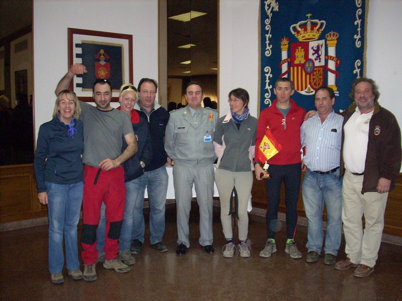 El jinete Navarro PACO AYESTARÁN, ganador del I Raid AGM en Zaragoza